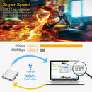 Type C USB 3.1 to USB-C HDMI 4K USB 3.0 Adapter Cable 3-in-1 Hub For Macbook Pro