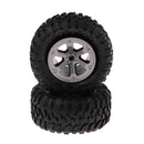 4Pcs 73mm Diameter Tire Tyres for WPL B14 RC Car Truck Part DIY Accessories