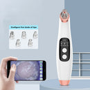 Visual Pore Cleaner Acne Blackhead Remover Vacuum Suction Instrument with 6 Head