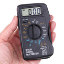 Mini LCD Digital Multimeter Pocket Ammeter Voltmeter Ohm Meter Vo_