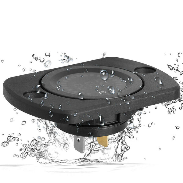 12-24V Mini LED Panel Digital Voltage Meter Display Voltmeter for Car Motorcycle