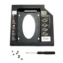 SATA 2nd HDD Hard Drive Caddy Adapter for 12.7mm DELL D600 D610 D620