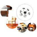40Pcs Thickened Furniture Glide,Nail-On Nylon Slider Pad Floor Protector fo R9S6