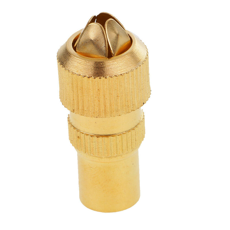 10pcs TV Aerial Male Connectors Coaxial RF Cable Plug Grip End Adapter