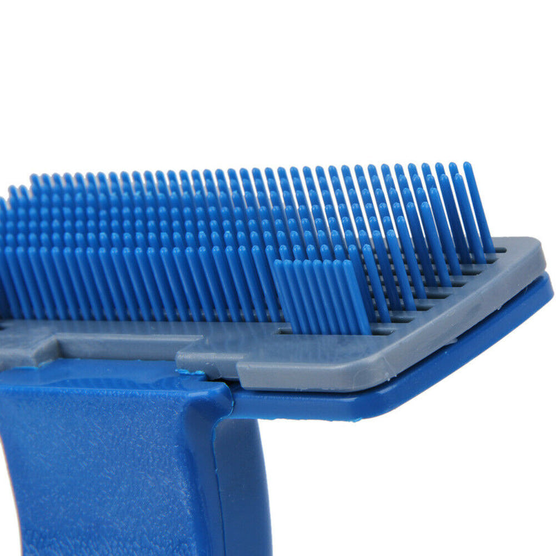 New Grooming Self Cleaning Pet Brush Dog Cat Grooming Trimmer Soft Pin