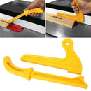 Yellow Plastic Woodworking Practical Push Block Hand Saw Plastic Push Stick A7Y2