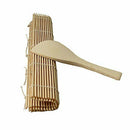 Delicious sushi rolling Maker Bamboo Roll Housing Material Mat + Rice Paddl