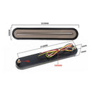 100-LED Flowing Reverse Brake Turn Signal Rear Tail Light Car Truck TrailerB Hc