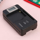 SS-5 Universal Battery Charger USB Phone Charger with LCD Indicator Display