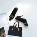 New Bags Women Fashion Handbags Shoulder Bag Messenger Bag Navy blue