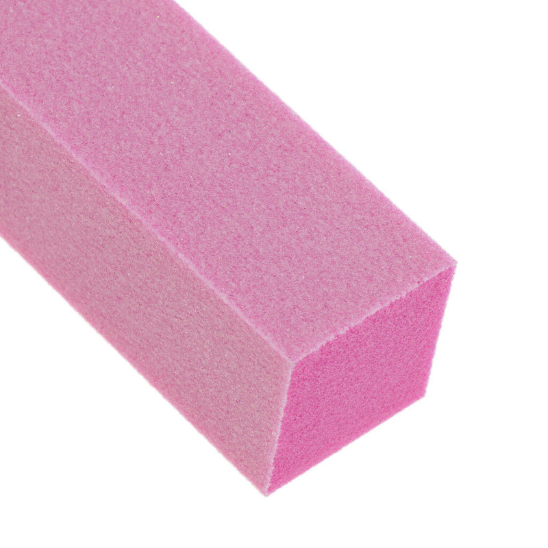 6 Pcs Nail File Buffer Set Buffering Sanding Block Cleaning Brush Manicure