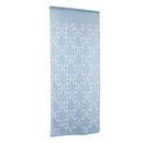 Embroidery Semi Sheer Curtains Rod Pocket 1m W X 2.5m L