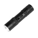 Aluminum Alloy Flashlight Telescope Zoom Strong Light Outdoor Camping Torch
