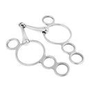 Stainless Steel Horse Gag Bit 10.6 x 7inches