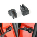 2pcs Car Door Stopper Buckle Stop Cap Rust Protector Cover Fits Ford Mustang 15+