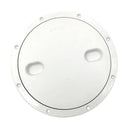 Universal Marine White Screw-in Deck Plate Outside Diameter 260mm / 9.8inch