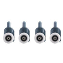 8Pc Shower Door Castors Rolls Shower Door Rollers Sliding Door Roller Guide O3D6