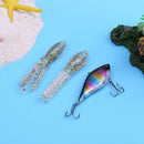 84pcs Hooks Set Box Flexible Swimbaits Artificial Bait Lure Fishing Tackle