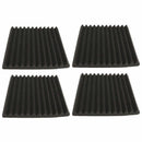 4 Pack- Acoustic Panels foam Engineering sponge Wedges Soundproofing Panels R8E6