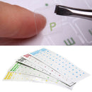 Russian Transparent Stickers Waterproof For PC Laptop Table Keyboard Letters Pro
