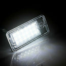 2pcs LED License Plate Number White Lights For Audi A3 S3 A4 S4 A6 C6 A8 URL