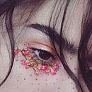 Natural Pressed Embossed Dried Flowers Sweet Pink Daisy Makeup Floral Crafts