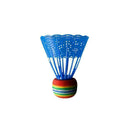 10pcs Colorful Badminton Balls Shuttlecocks Sport Training Train Game m U1T A5K3