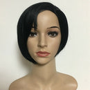 10 Inch Synthetic Short Straight Hair Wigs For Women Black Wig Short Bob Wi