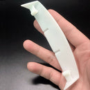 Plastic RC Car Front Wind Deflector Trunk Accessory for WPL D12 RC Car