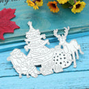 Metal Cutting Dies Stencils for DIY Scrapbooking Photo Album Santa Claus