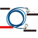 Heavy Duty Tow Ropes 5M 7 Tons Wire Cable High Strength-Safety Hook Steel W