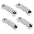 4 Pcs Stainless Steel Bimini Boat Top PAD EYE,Eye Strap,Tie Down,Kayak Deck Loop