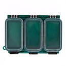 Double Sided 6 Compartments Waterproof Fishing Lure Tackle Box Case Storage