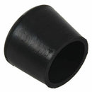 Rubber Furniture Crutch Feet Stool Chair Leg Tip Pad 12Pcs Black L3D6