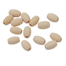 50pcs Stylish Beehive Wood Loose Beads Honeycomb Shape DIY Beading Findings
