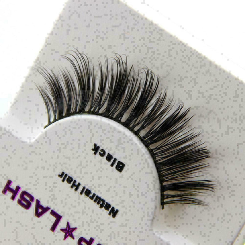 Human Hair Flutter Wispy False Eyelashes Like Red Cherry w N8N8 D4Z7 Z8M8 R S8U9