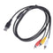 3 RCA to USB 2.0 Male A Composite Adapter Audio Video AV HDD DVR Data Cable OZ
