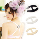 3 PCS Clips Adjust Bra Clasp Strap Push Up Control Mixed-color Buckl PVC*