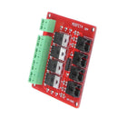Electronic Building Block 4 Way Switch IRF540 MOSFET Isolation Power Module
