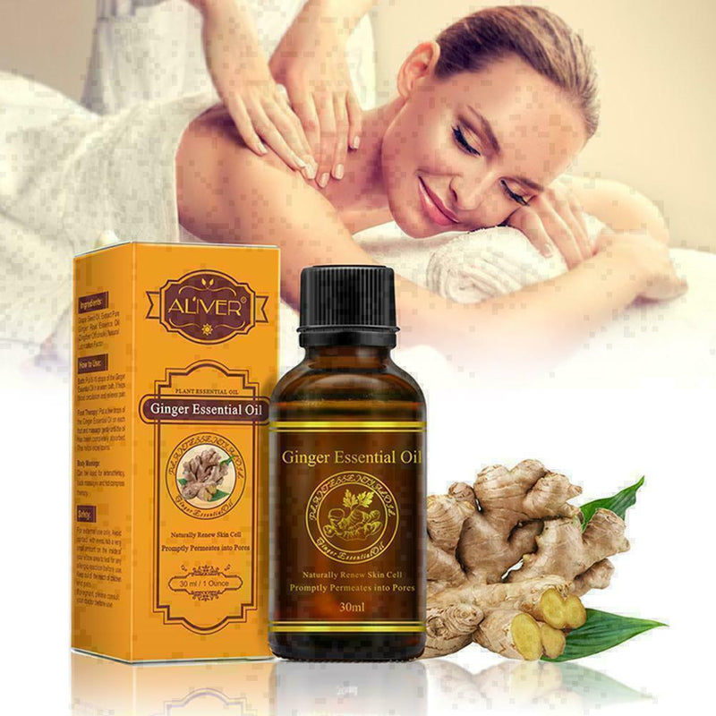 Natural Plant Therapy Lymphatic Drainage Ginger Essential Oil Massage 30m G N0J8