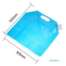 5LOutdoor Portable Camping Drinking Bottle Folding Water Bag Carrier Contai P7B8
