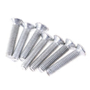 3PCS Non slip Manual Transmission MT CAR TRUCK CHROME PEDAL Foot PAD COVER  OZ