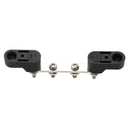 4 Way Stud Bus Bar 100A 48V M6 Stud Terminal Buss Bar with Cover for Marine