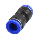 5 Pcs Straight 2 Ways Coupler Quick Joint Push in Fittings 12mm Tube I9U9