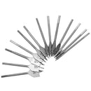 13Pcs Flat Spade Drill Bits Set Metal Bit Kit Hex Shank Woodworking Tool Ac K3S5