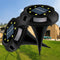 4pcs Waterproof LED Solar Outdoor Ground Lawn Lamp Landscape Night Light