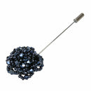 Fashion Lapel Flower Handmade Boutonniere Stick Brooch Pin Men's Accessorie D2O7