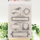Photo Frame Silicone Transparent Clear Stamp Stamps DIY Art Decora Scrapbook Kit