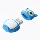 16GB USB 2.0 Memory Stick Flash Pen Drive Storage Cute Owl Blue A9U9