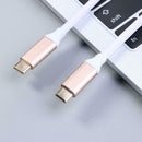 USB 3.1 Type-C Male to Type-C Cable Male 1m/3.3ft Fast Charger Data Cable